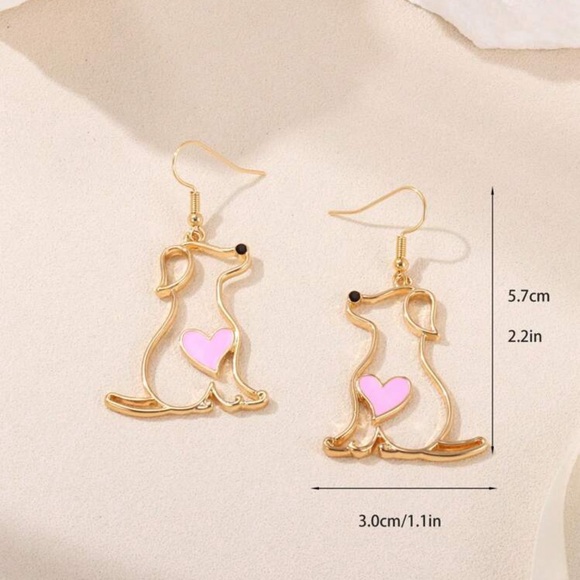 🐾 Dog Earrings 🐾 - Picture 2 of 4